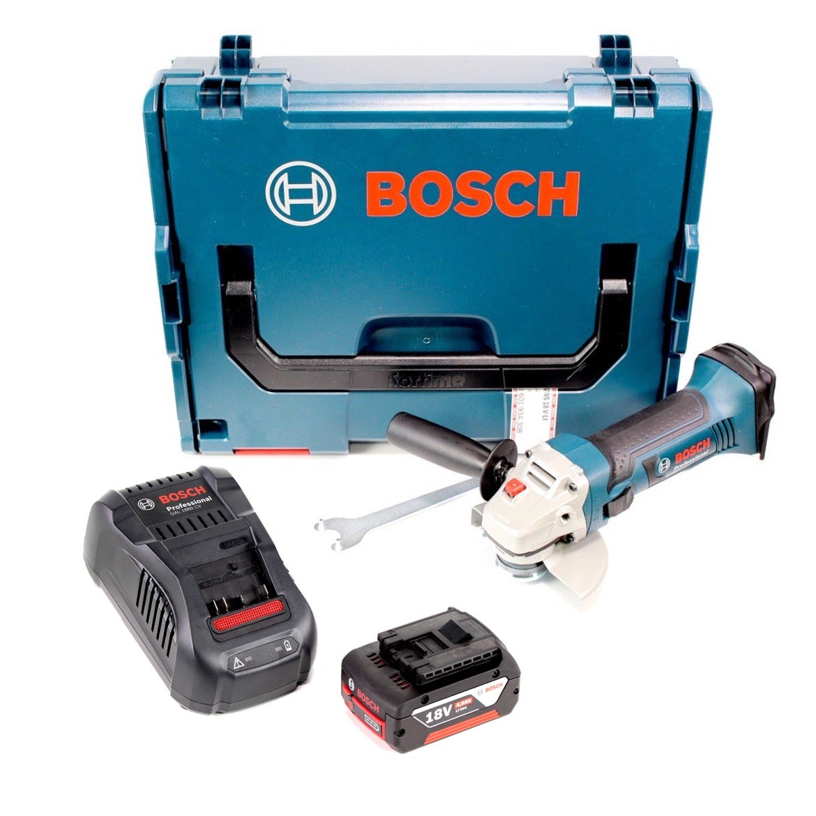 Bosch Professional GWS 18-125 V-LI 125 Mm Meuleuse Angulaire Sans Fil ...