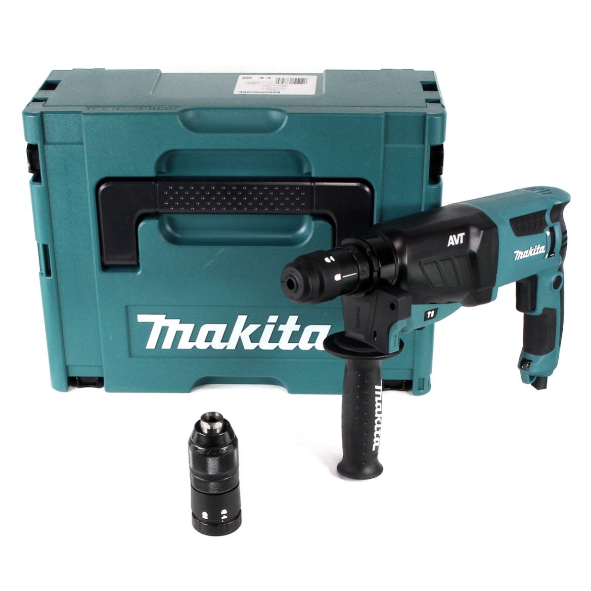 Makita HR2631FTX4 - Perforateur burineur Makita SDS Plus 800 W