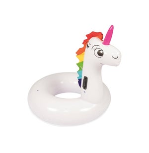 Bouée Gonflable Enfant dès 3ans et + pour Piscine & Plage, Flotteur ø49cm -  Licorne Magique ø49