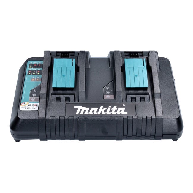 Makita 18 V Power Source KIT avec 2x Batteries 5 Ah + Chargeur double DC 18  RD