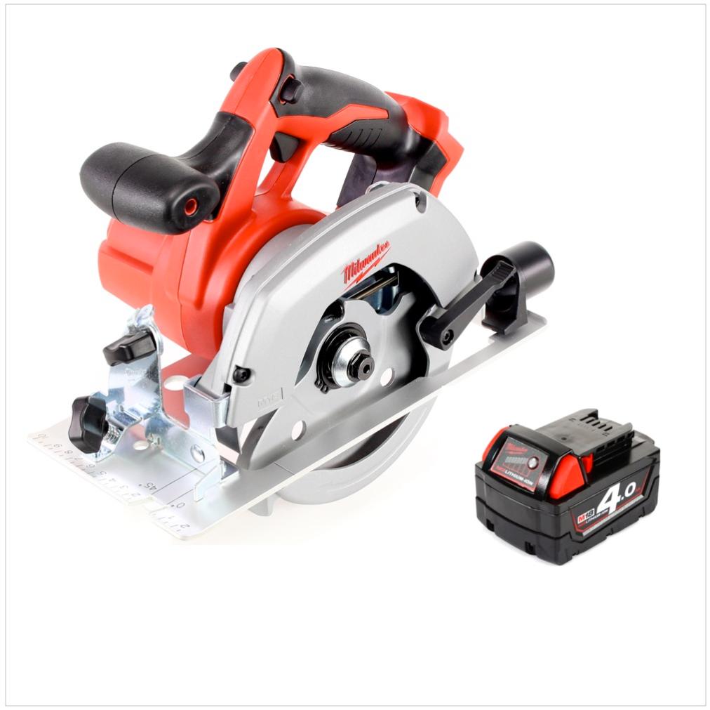 Scie Circulaire Sans Fil MILWAUKEE M18 CCS0 FUEL 18V - Sans Batterie Ni Chargeur - Coupe 55mm à 90°