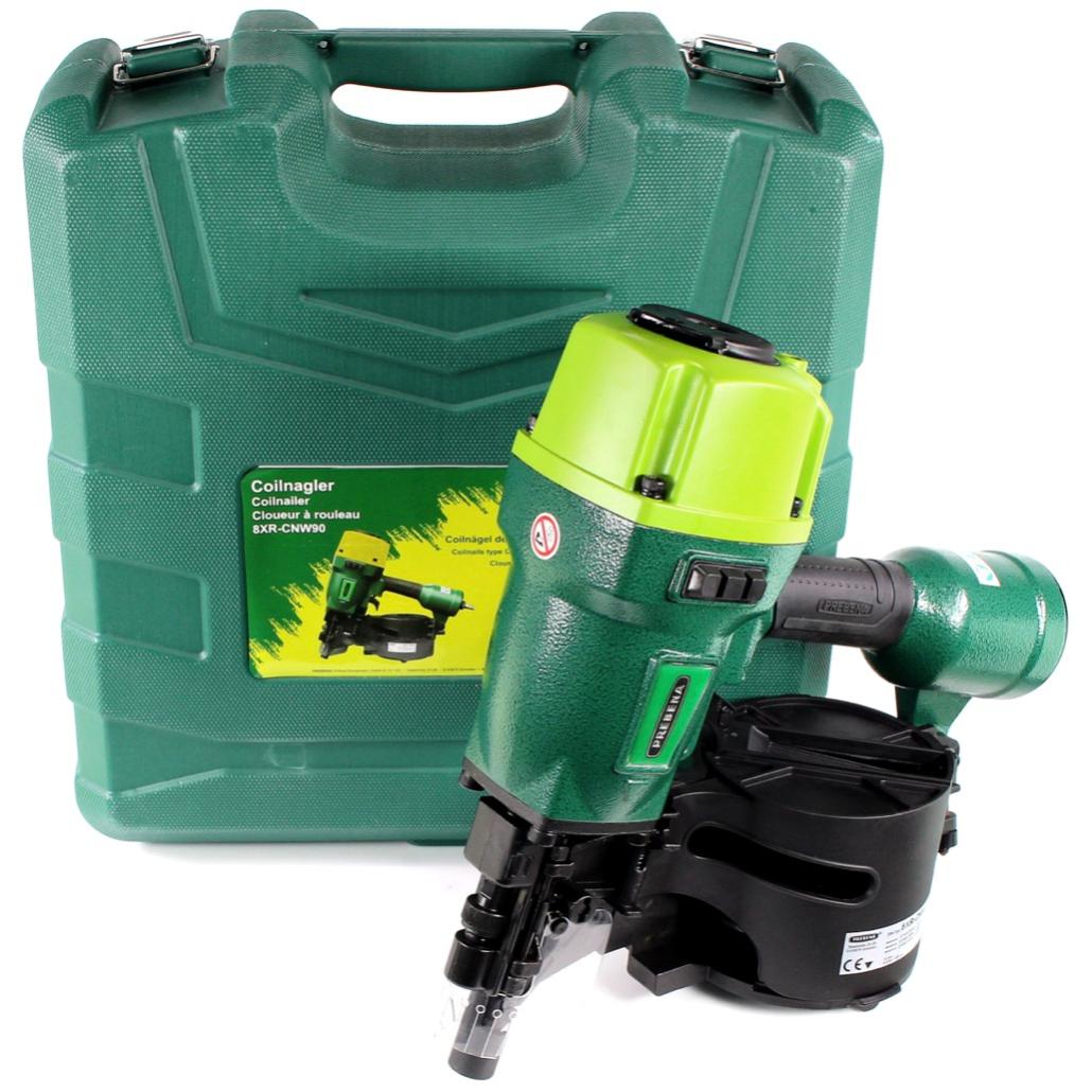 Prebena 2XR-J50 - Chiodatrice Pneumatica Tubo Aria Compressa 10 M Compressore VITAS 45 J-BOX 8.000 Chiodi A Testa Tonda - Foto 7