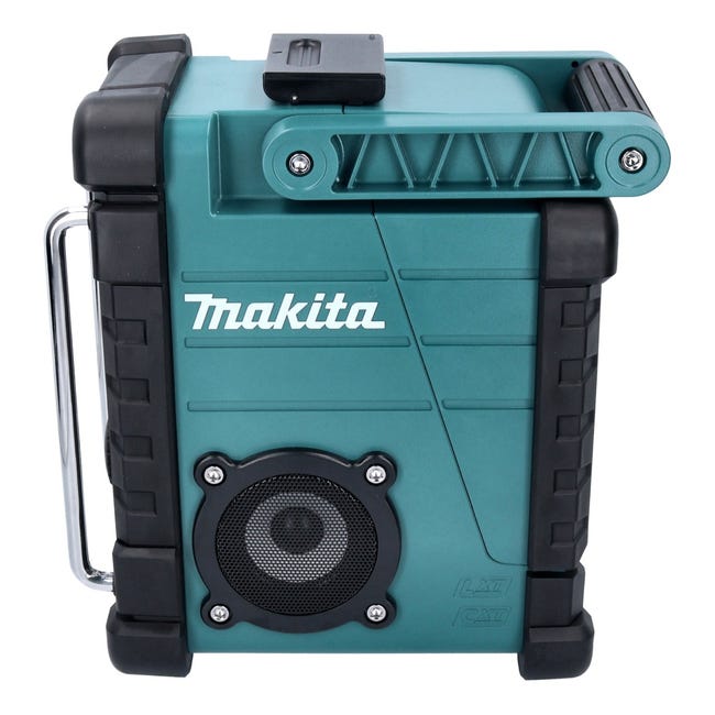 Radio de chantier Makita DMR 056 RM Radio sans fil 18 V FM DAB+ avec  lanterne 360 Lampe de poche IP65 + 2x batterie 4,0 Ah + chargeur