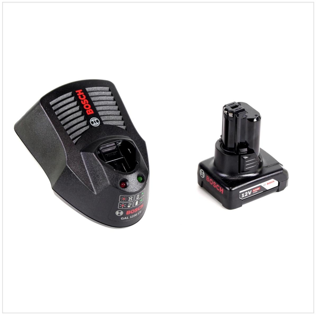 Kit de démarrage Bosch 1 x GBA 18V 2.0Ah + 1 x GBA 18V 4.0Ah + GAL 18V-40