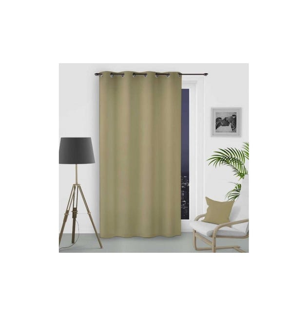 Rideau Occultant à Oeillets 135 X 250 Cm Taupe Leroy Merlin Rideau Occultant à Oeillets 135 X 250 Cm Taupe Leroy Merlin