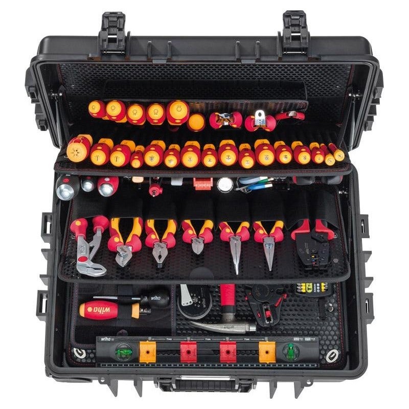 Wiha kit de herramientas electricista competence xxl ii