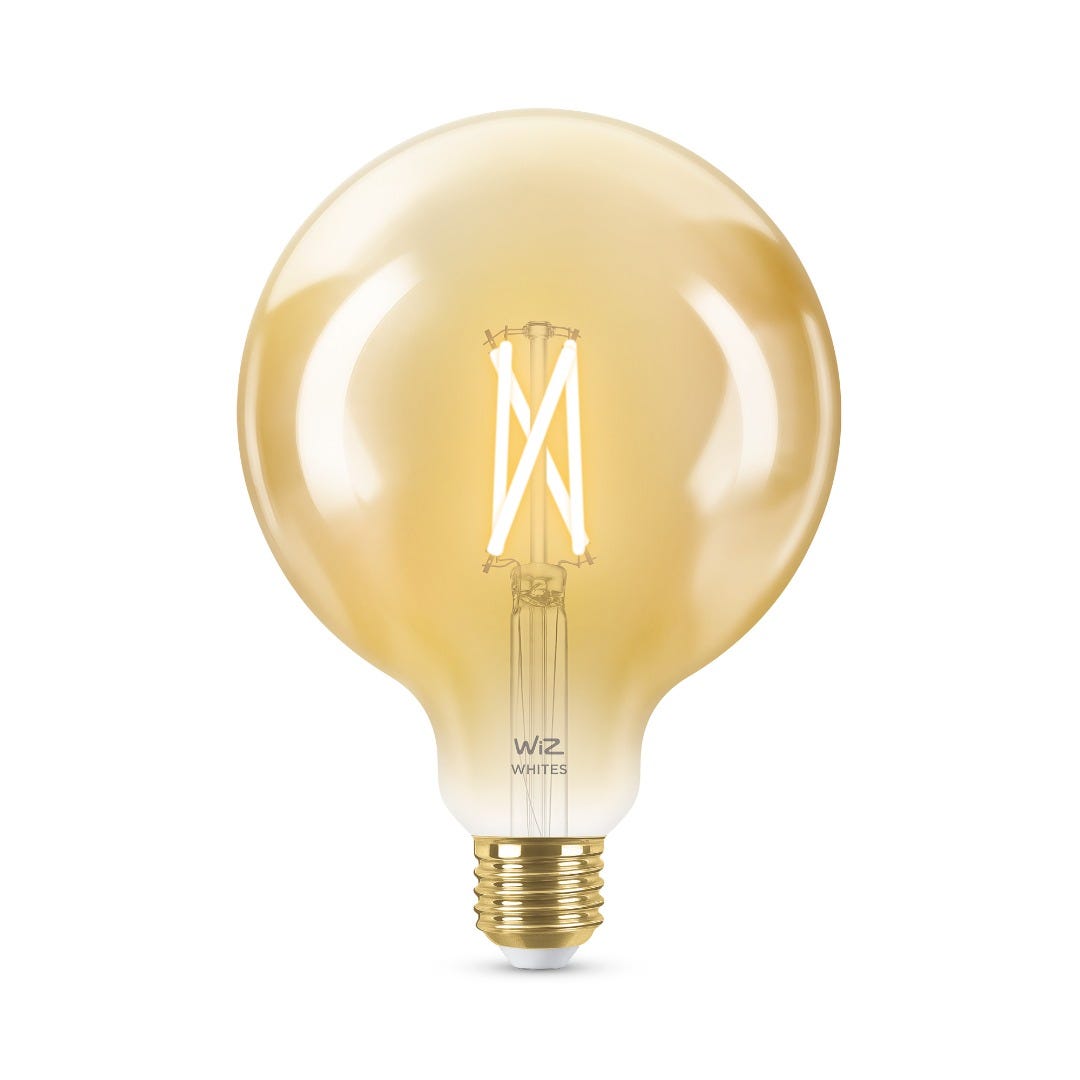 ANTELA Ampoule Connectée Wifi E27 5W ST64 Edison Vintage Lampe à Filament  LED Multicouleurs Blanc Chaud, Equivalent 45W, Compatible avec Alexa/Google  Home, Verre Ambré, 1PC : : Luminaires et Éclairage