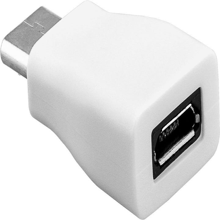 Adaptateur USB 2.0 USB femelle type A, éclairé vers USB mâle type