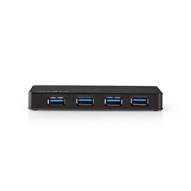 Hub USB 3.0 4 ports avec alimentation noir
