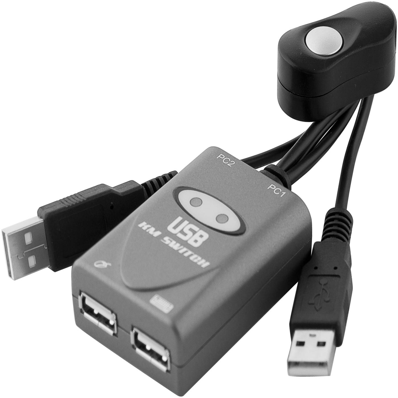 Commutateur USB claviers/souris pour 2 ordinateurs