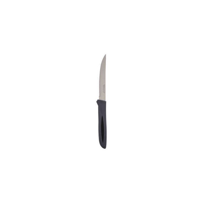 Set de 6 cuchillos para carne inoxidables (colores surtidos) 21cm