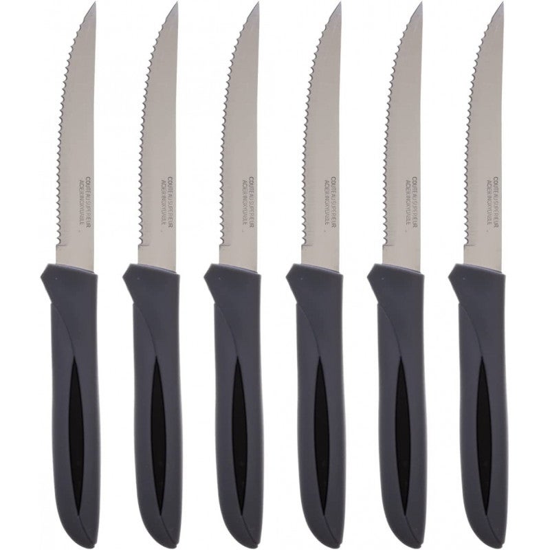 Set de Cuchillos para Carne Bra 6 Piezas 