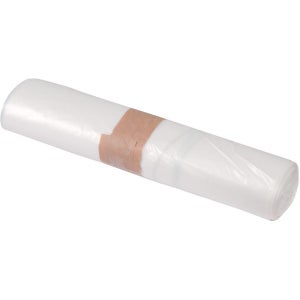 Sac Poubelle 30L Blanc - 25 microns - Carton de 500 Sacs - Delaisy