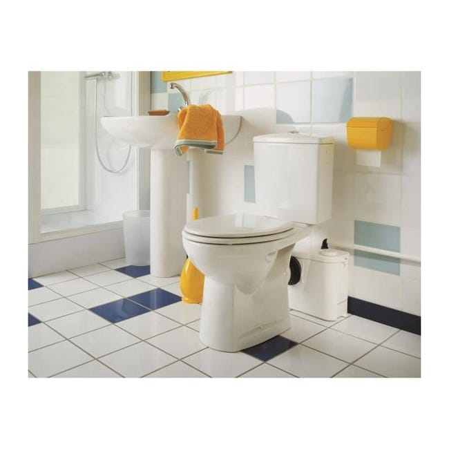 Broyeur Sanitaire / WC 600W - 3 en 1 WC + Lavabo, douche