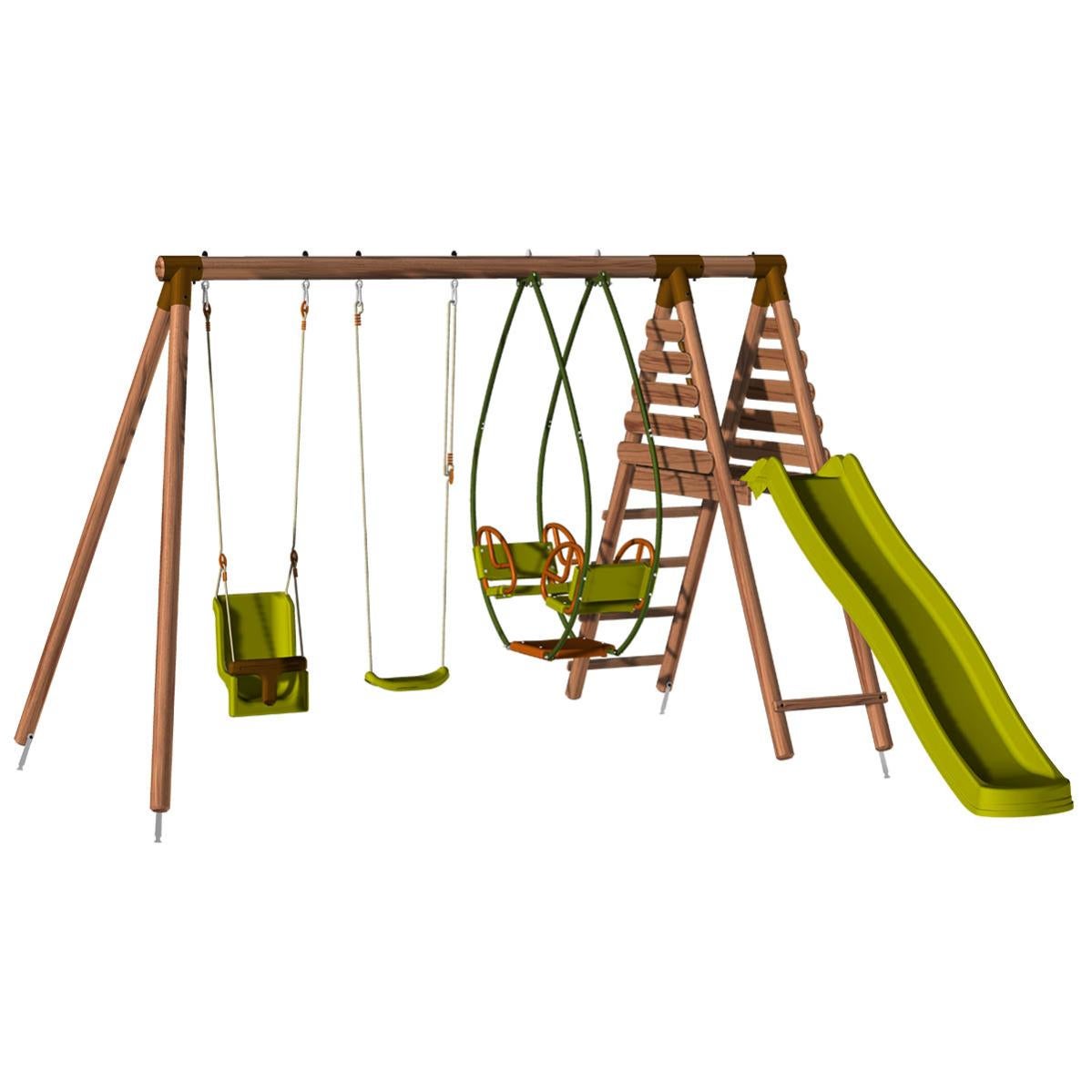 Portique Soulet Colza Toboggan Leroy Merlin