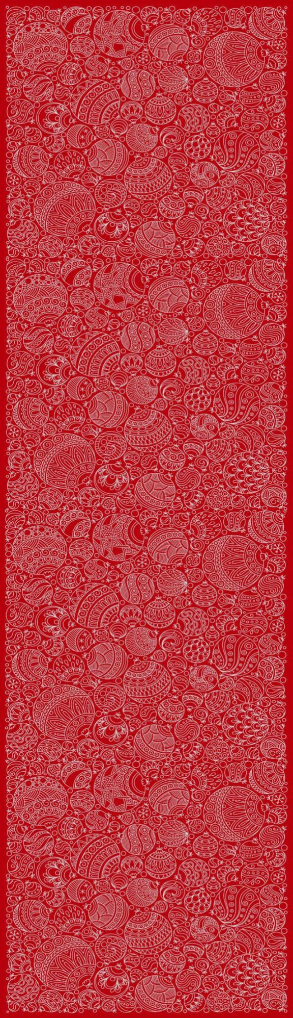 Camino de cocina, 100% made in italy, alfombra antimanchas con impresión digital, camino antideslizante y lavable, modelo amando, 180x52 cm