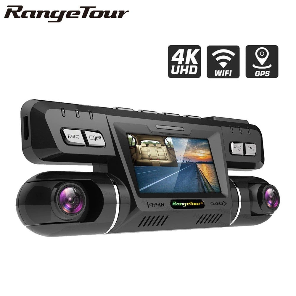 Acheter Caméra de tableau de bord WiFi 1080P pour voitures, Mini caméra de  voiture avec grand Angle de 140 °, Rotation de 360 ​​degrés, DVR, Vision  nocturne, capteur G