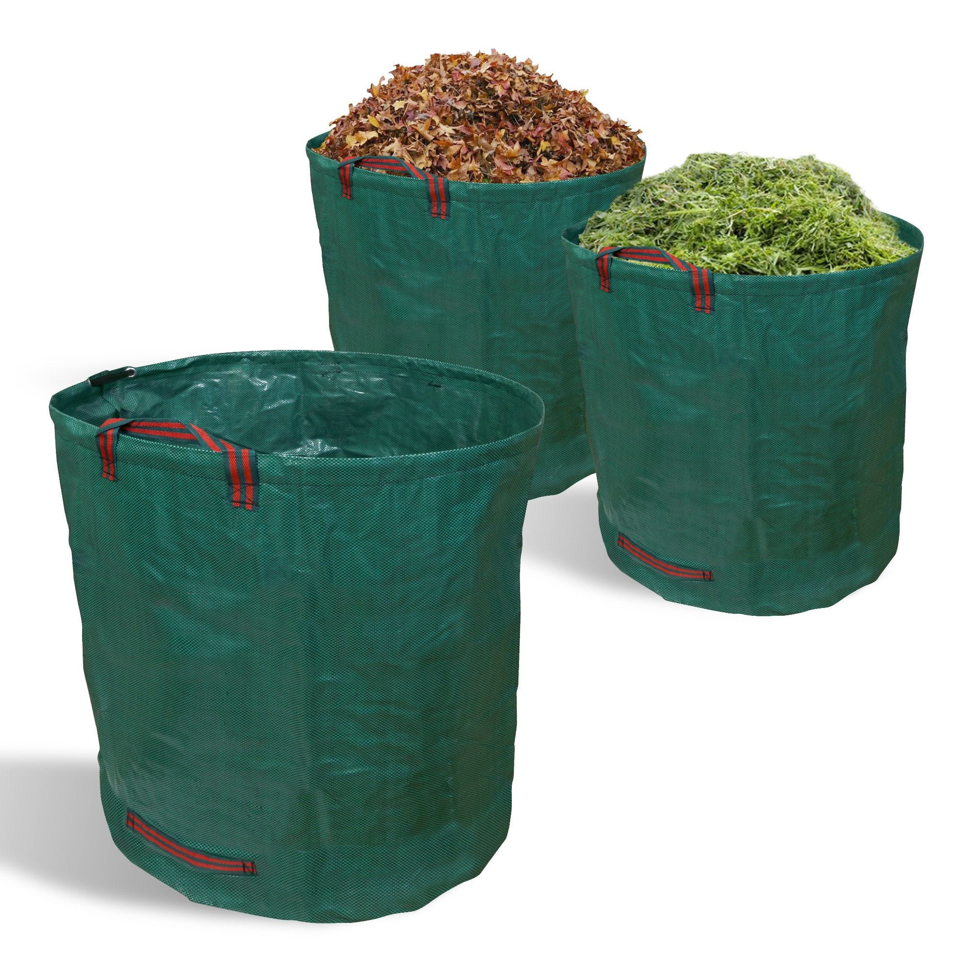 Lot de 3 sacs pour déchets de jardin, déchets végétaux VOSS.garden