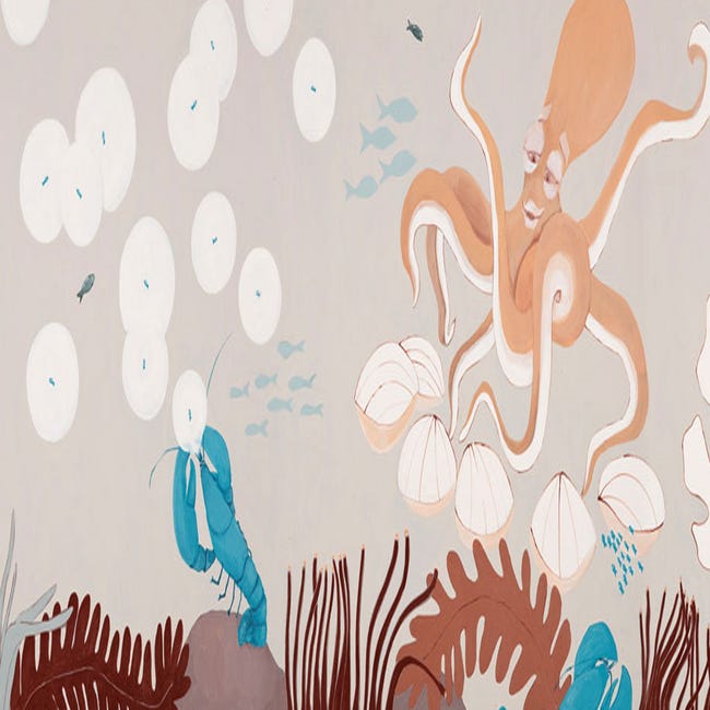 Frise murale océan de 130 x 25 cm - RETIF