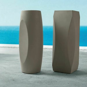 Elementa Vaso, alto, grigio