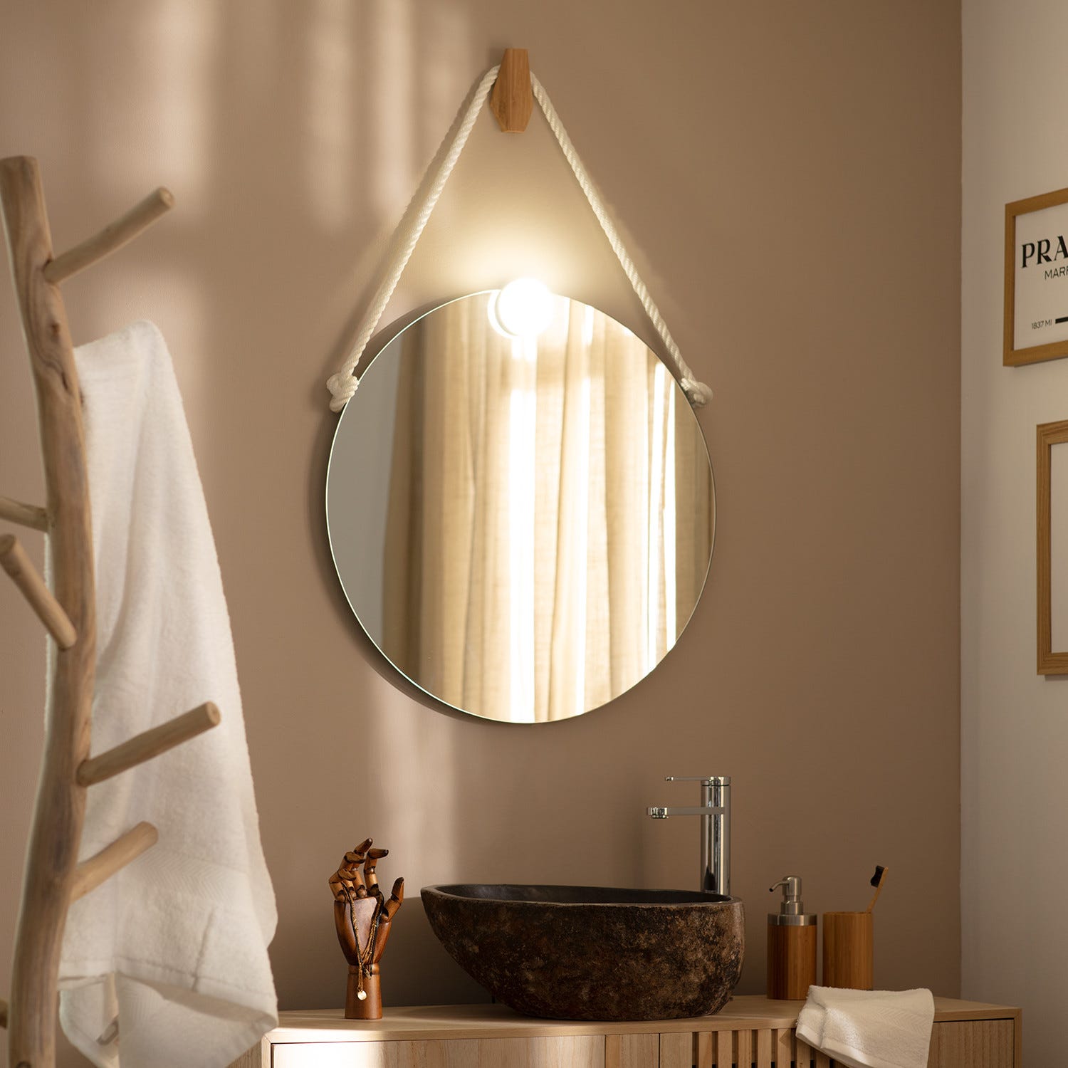 Applique LED Miroir pour salle de bain toilette