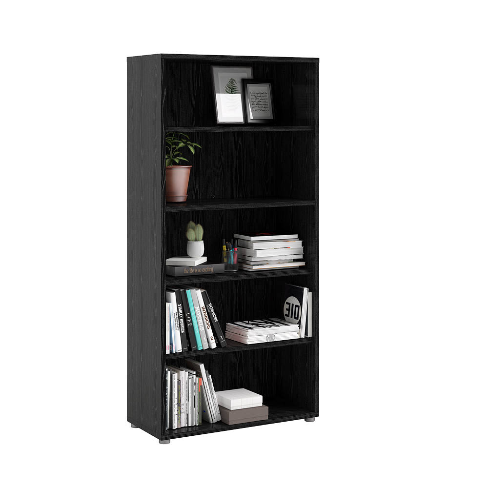 Libreria multiforme a 8 ripiani nero JANE