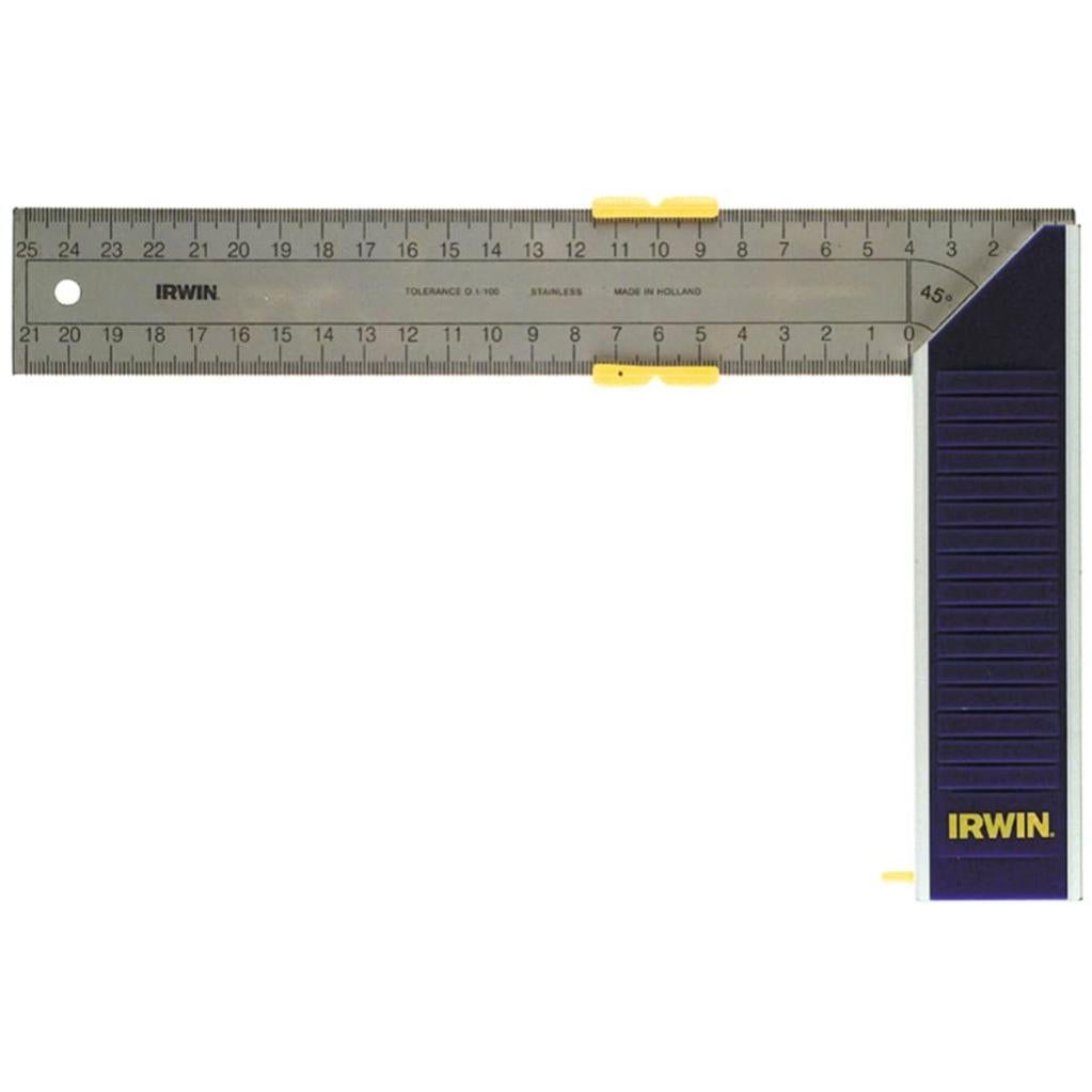 Equerre de menuisier à onglet en aluminium 250 mm de 10503543 Irwin