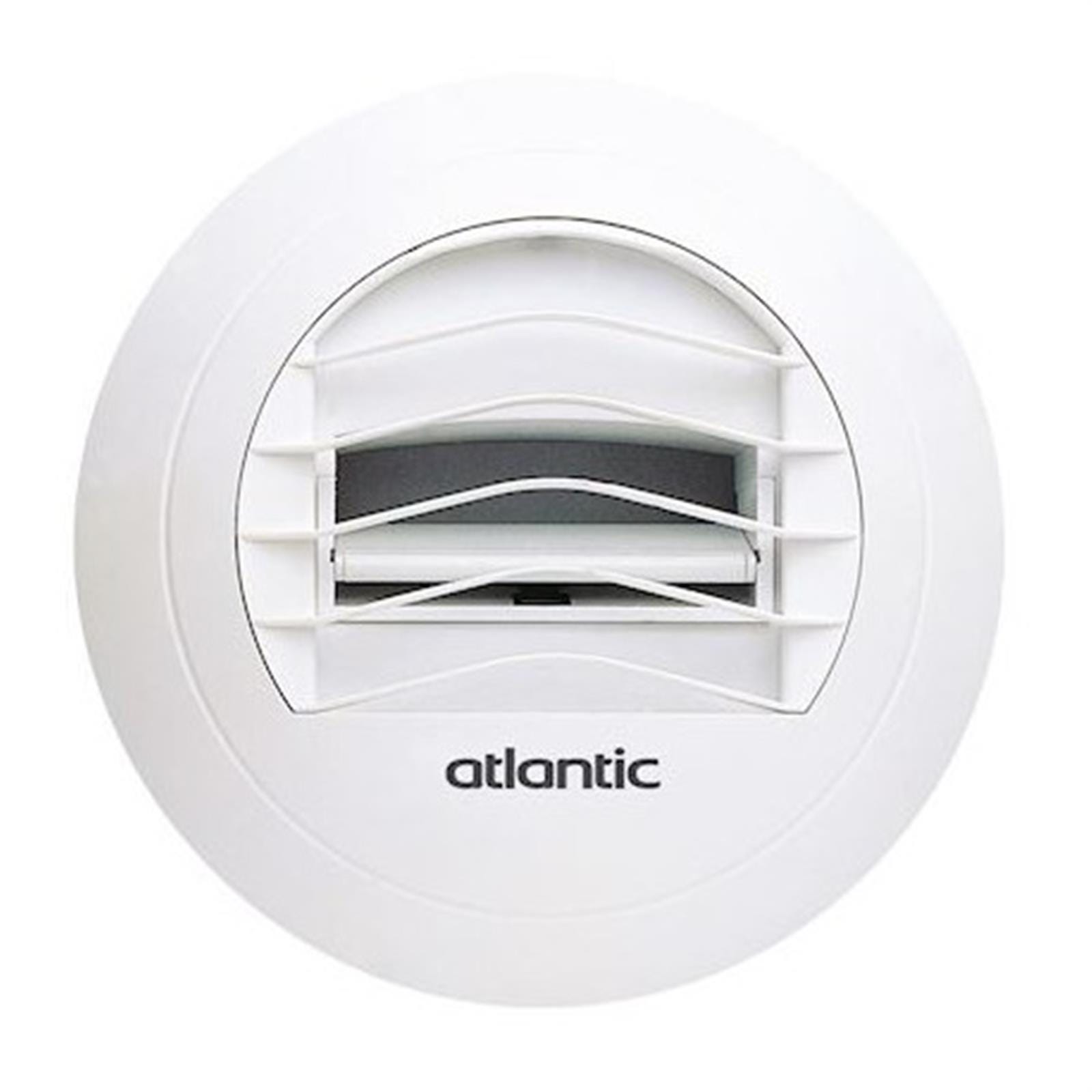 AUTOGYRE - Bouche VMC ventilation sanitaire manchette cloison blanc L. 100  mm diamètre 80 mm