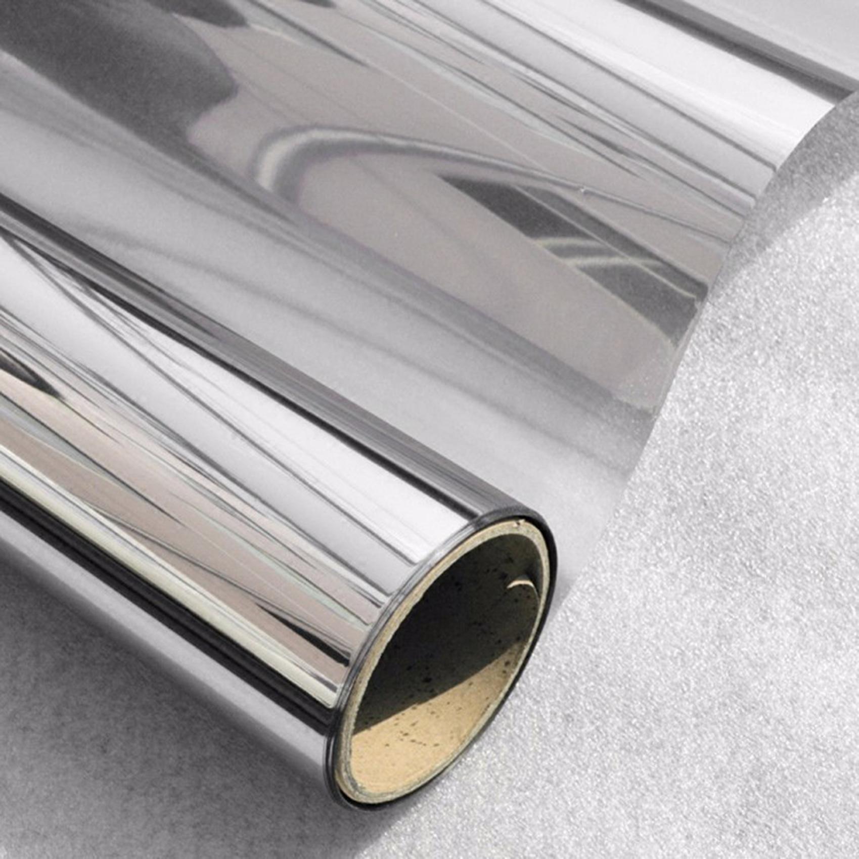 Esprit Papier - Film Polyester Miroir Argent - Acétate/Rhodoïd