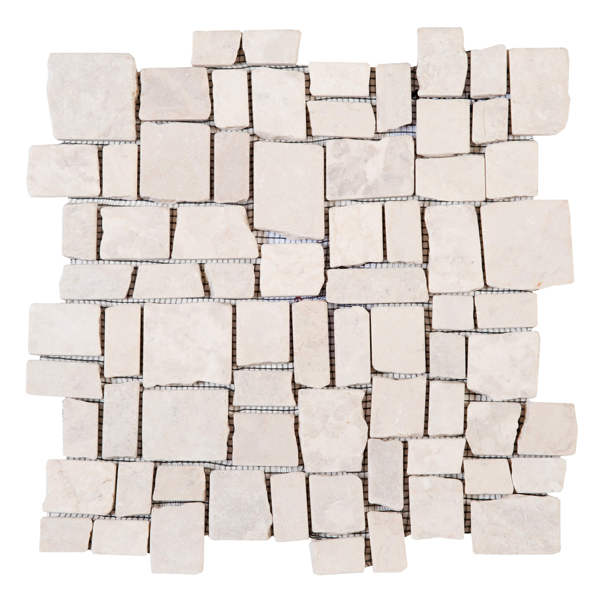 Mosaïque Sol Et Mur Opus Marbre Blanc 30x30cm | Leroy Merlin