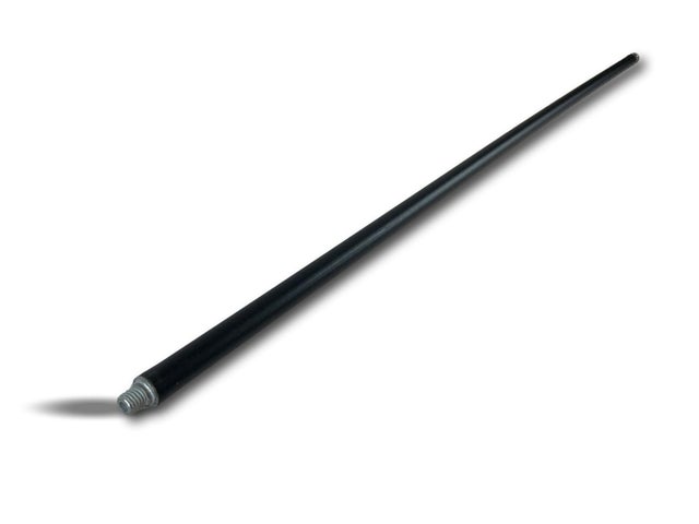 Canne de ramonage PPN noire diamètre 17 mm, Lg 1,40 m | Rallonge pour kits de ramonage | Cheminées conduits chaudière, poeles, canalisations | Embout