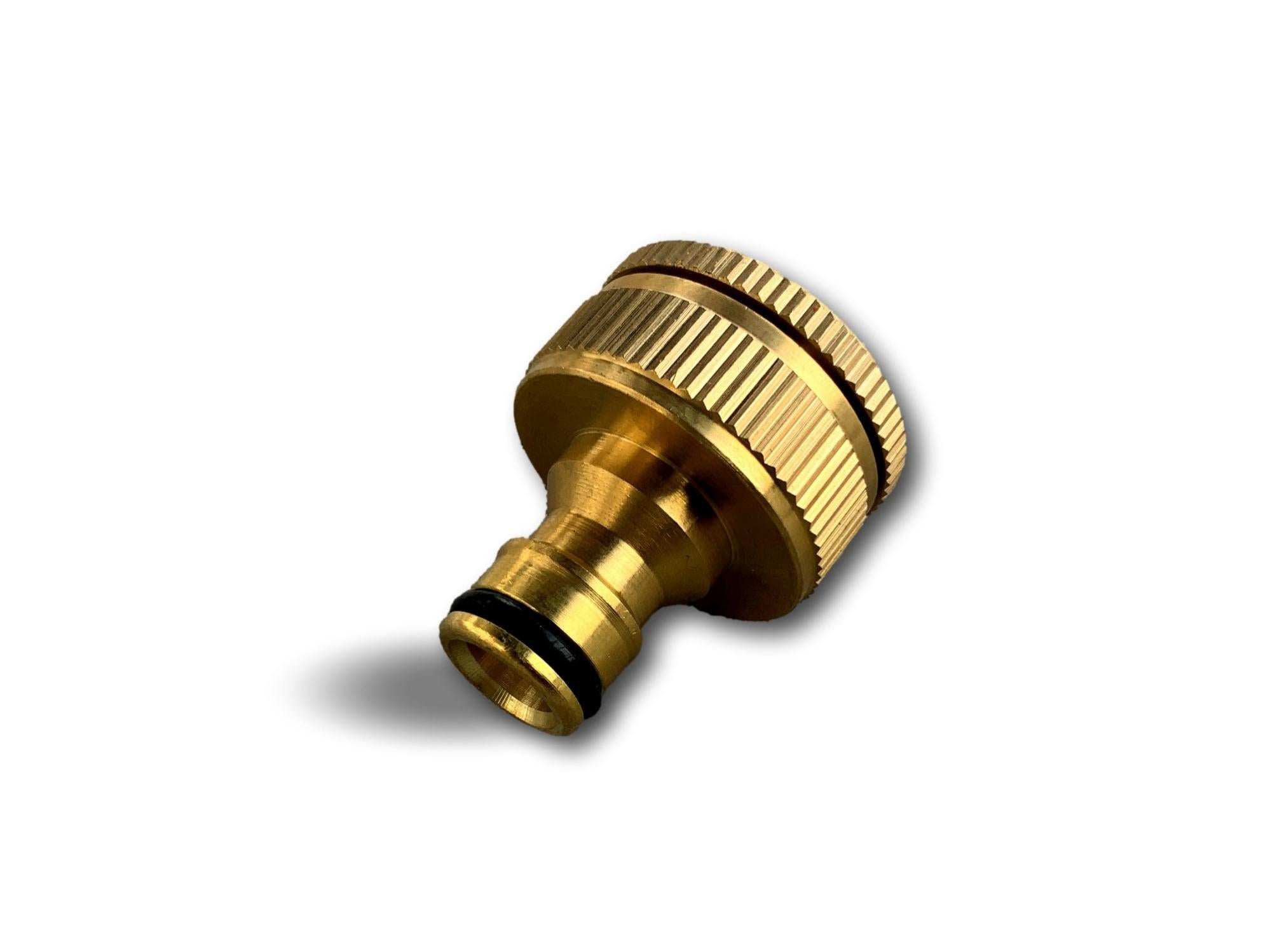 Lot De 2 Adaptateurs De Robinet - Filetage Femelle NPT 24 Mm - Laiton Chrome - Pour Aérateur/Purificateur