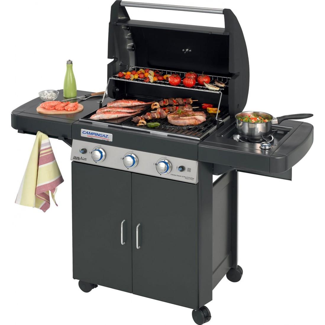 Barbecue gas campingaz dual gas 3 series classic ls plus Leroy Merlin