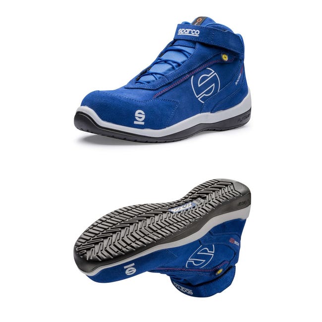 Zapatos seguridad Sparco Racing Evo S3 Azul - Almacenes Cotelo