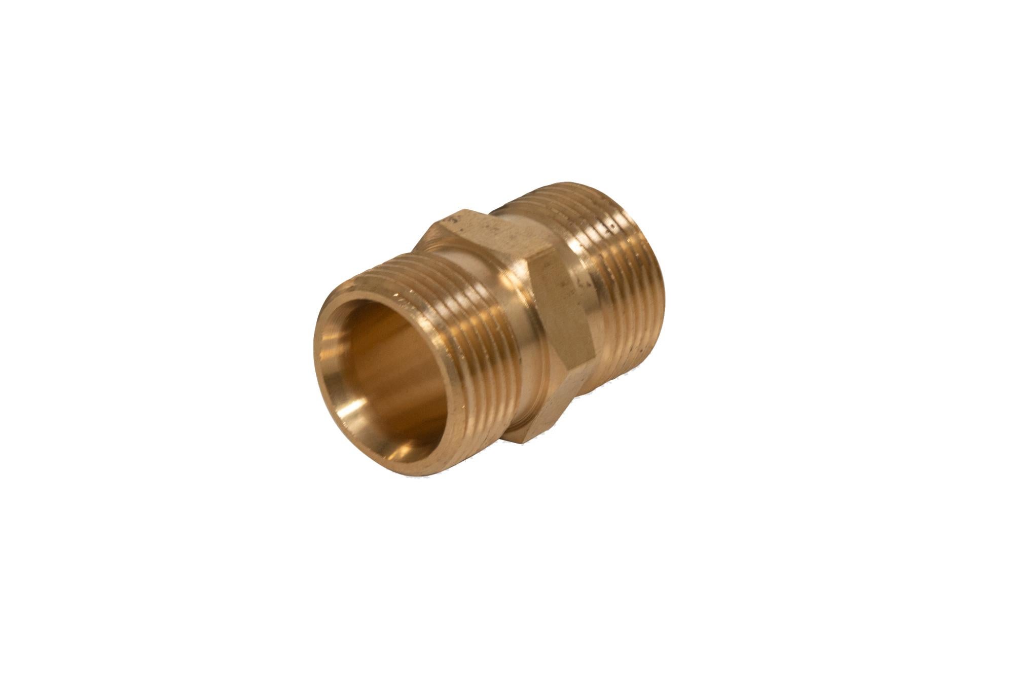 Adaptateur Laiton M22 Vers 1/4" - Pour Nettoyeur Haute Pression, Jardin, Irrigation, Connexion Rapide