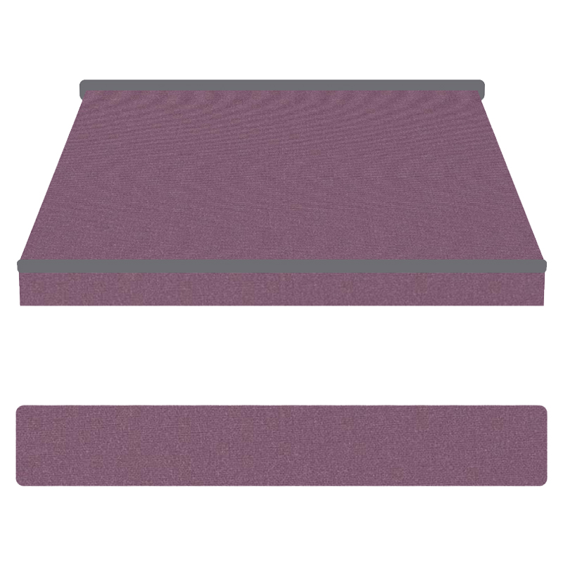 Toile pour store banne 6 x 1,75 m Tissu acrylique Dickson Mauve 8601