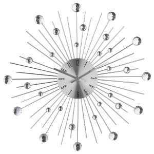 Reloj De Pared Adhesivo Plateado Abs Eva Ø 35 Cm (6 Unidades) con Ofertas  en Carrefour