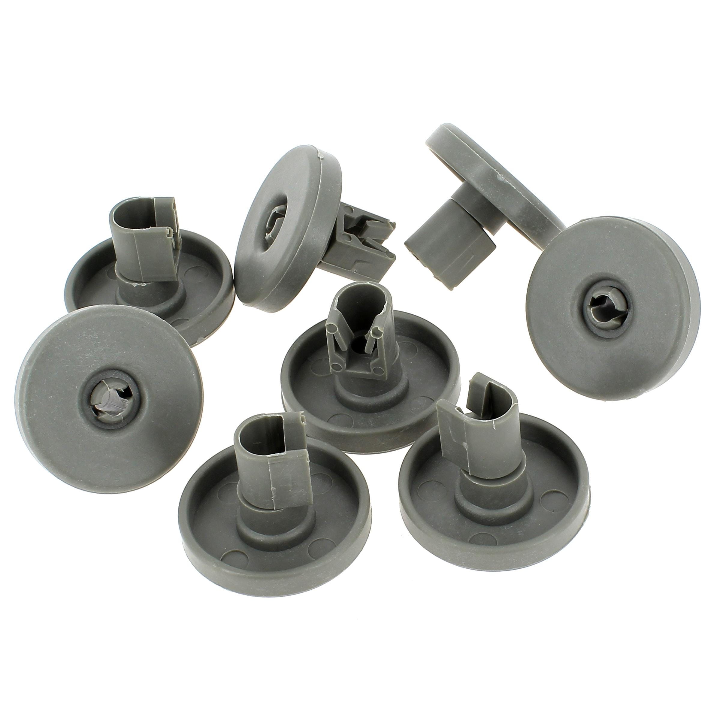Accessoire pour appareil de lavage Whirlpool Roulette panier inferieur x 8  pour Lave-vaisselle