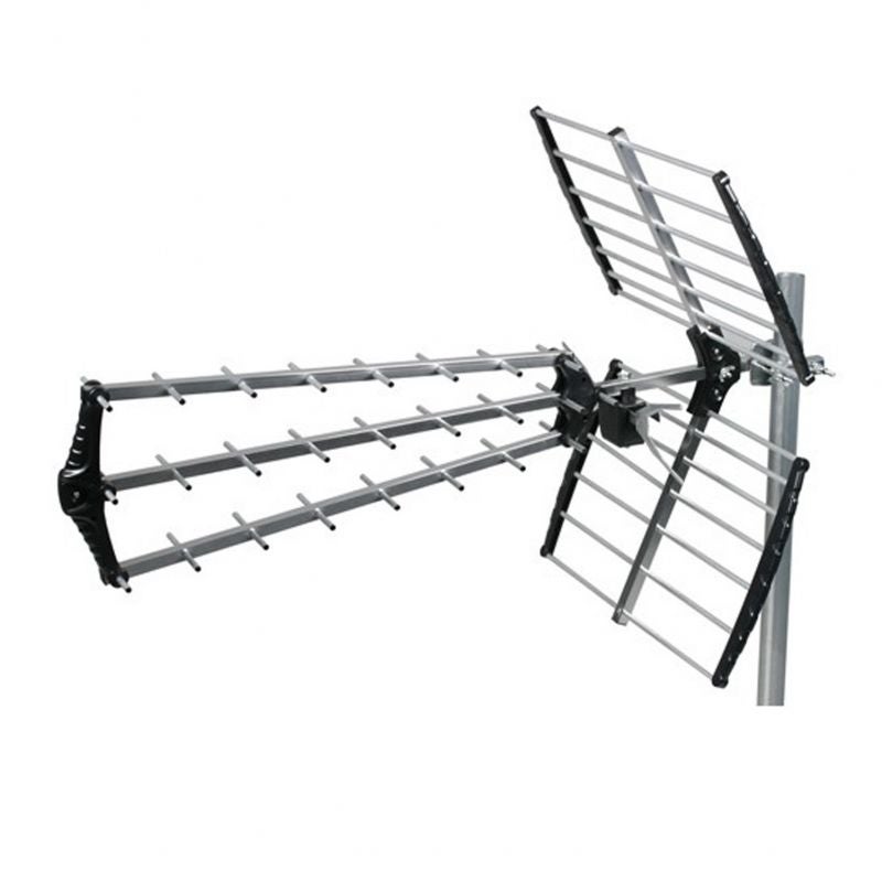 Antenne extérieure UHF AZUR Trinappe Filtrée 5G 1,5m TONNA - 250348