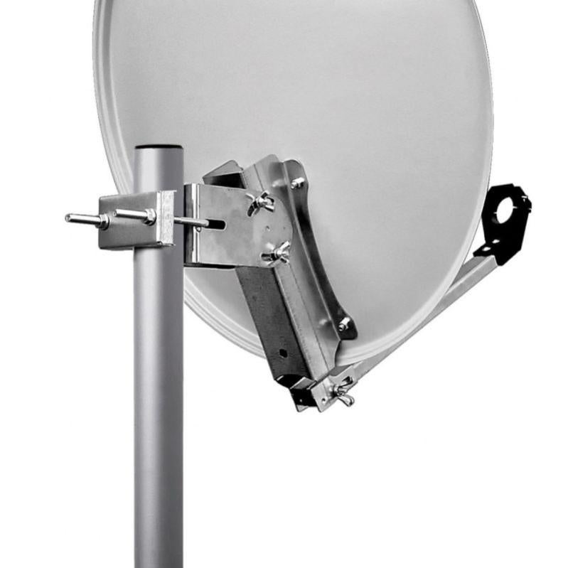 Adaptateur Universel LNB 40mm Pour Antennes Technisat (bras Double Tube) - En Aluminium, Installation Facile