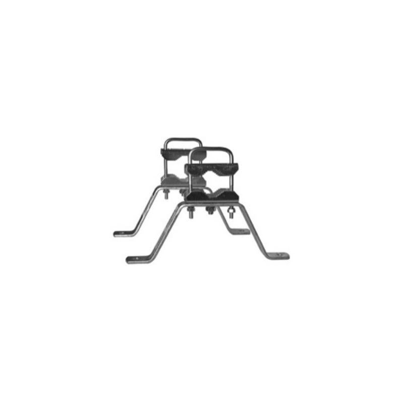 Kit Fixation Murale Pour Mât Antenne TNT SAT – Sedea – Étriers Et Jambe