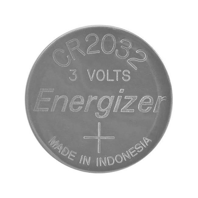 Pile CR2032 Energizer Lot de 6 piles CR2032 Lithium 3 Volts - Pile