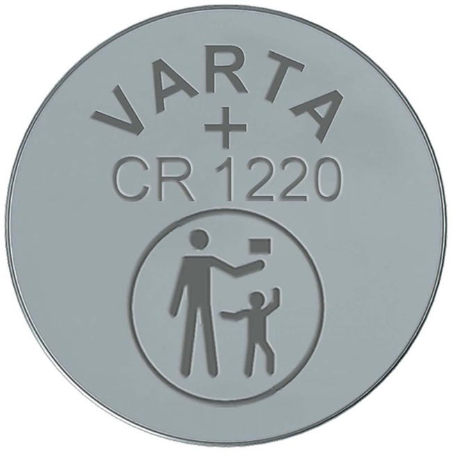 VARTA Pile bouton au Bouton Lithium CR1220 3 V 1-Blister