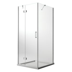 Vendita box doccia angolare 75x75 cm porta battente trasparente serie  prisma 2.0 r8m127070 megius