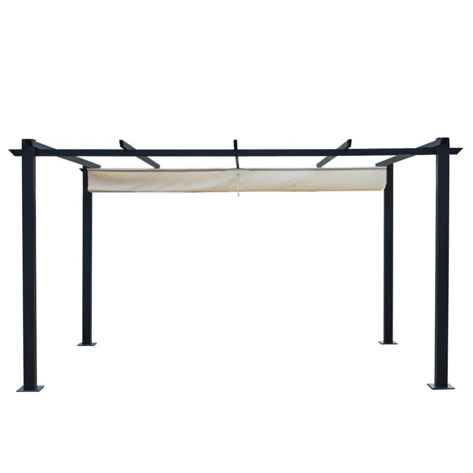 Toile Coulissante Sur Rail Pour Pergola Leroy Merlin