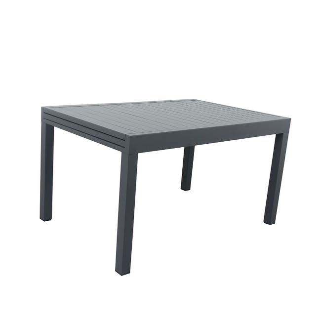 Table de jardin extensible aluminium 135/270cm + 8 fauteuils