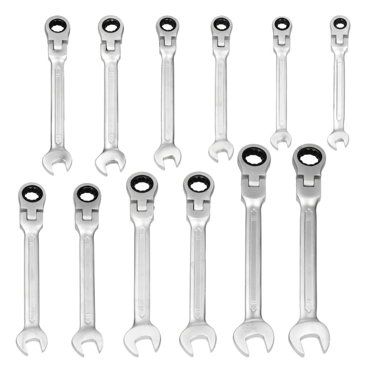 Chiavi Combinate A Cricchetto Snodate In Pollici - Foto 3