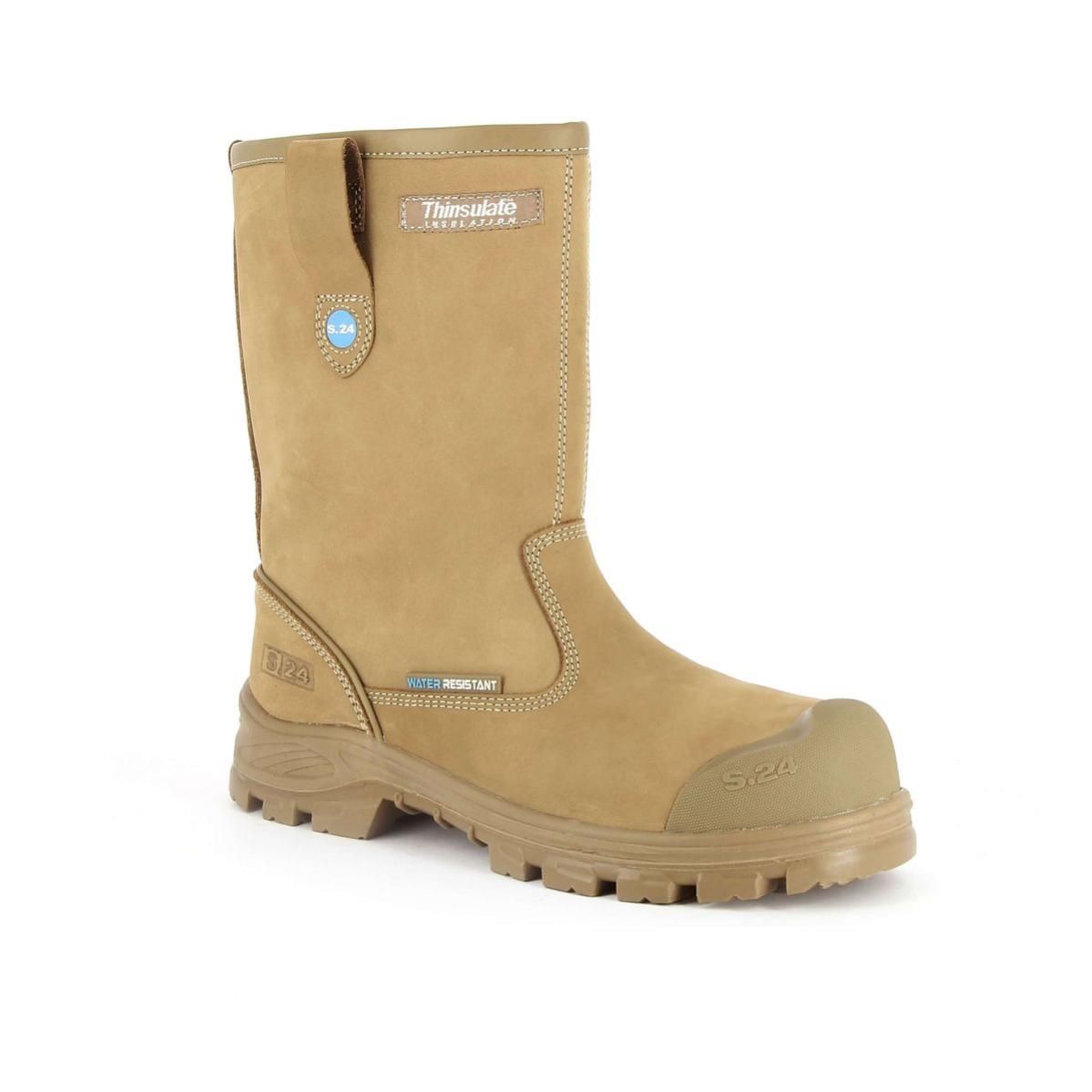 Bottes de s curit Heracles S3 Beige S.24 Taille 43 Leroy Merlin