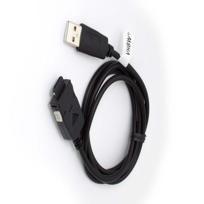 Vhbw câble de données USB pour Samsung SGH D500, SGH D500e, SGH