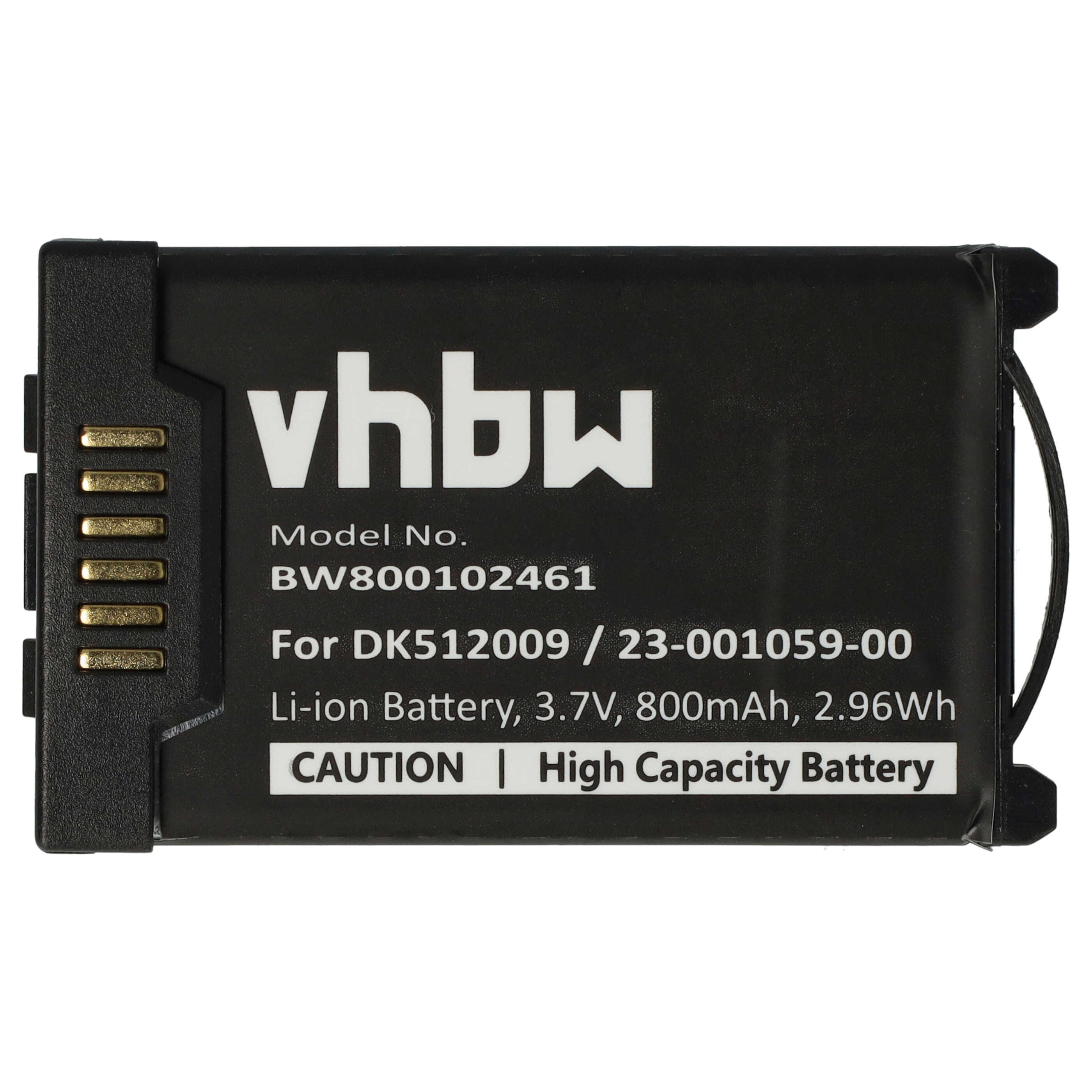Vhbw batterie compatible avec Mitel 600d, 612d, 622d, 632d combiné  téléphonique téléphone fixe (800mAh, 3,7V, Li-Ion)